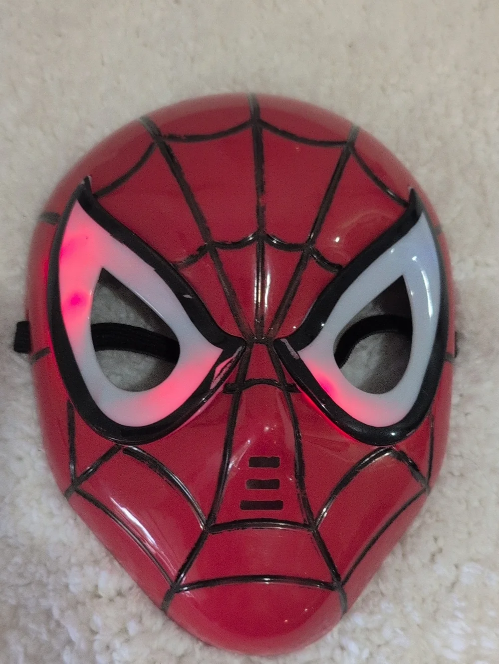 Kids Red Spider Mask Costume Accessory